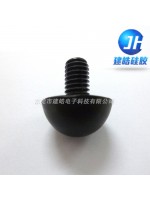 耐摩擦硅胶外螺纹堵头可开模定制