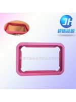 厂家开模定制平板硅胶壳/多尺寸硅胶套/防摔边框硅胶制品
