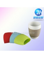 供应陶瓷水杯隔热硅胶护套|硅胶杂件-建皓硅胶
