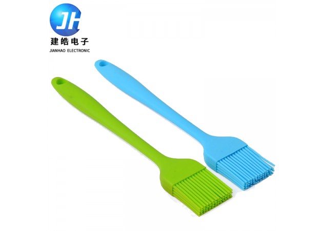 食品级烤肉硅胶油刷 耐高温烧烤可控油刷 厨房烘焙硅胶刷